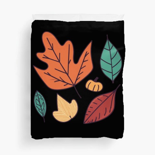 Fall Leaves Embrace the Beauty of Autumn Duvet Covers