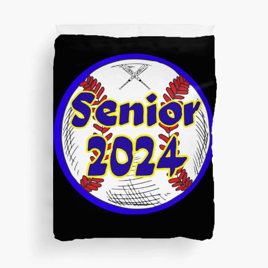 Baseball Senior Class of 2024 Duvet Covers