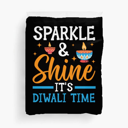 Happy Diwali Diwali Festival Indian Hindu Hinduism Duvet Covers