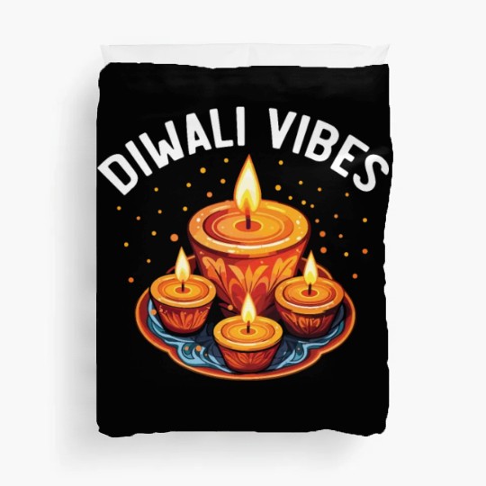 Happy Diwali Diwali Festival Indian Hindu Hinduism Duvet Covers