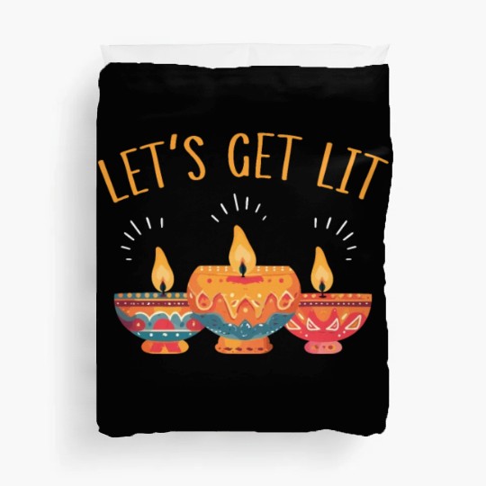 Happy Diwali Diwali Festival Indian Hindu Hinduism Duvet Covers