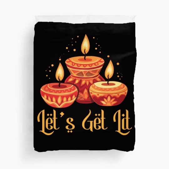 Happy Diwali Diwali Festival Indian Hindu Hinduism Duvet Covers