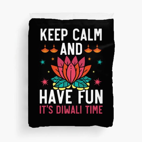 Happy Diwali Diwali Festival Indian Hindu Hinduism Duvet Covers