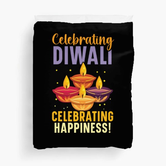 Happy Diwali Diwali Festival Indian Hindu Hinduism Duvet Covers