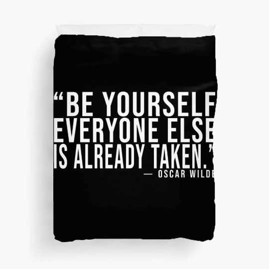 Be yourself Duvet Covers