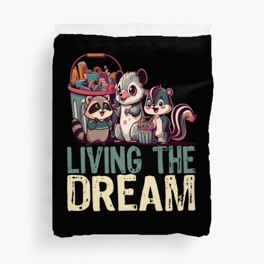 Living The Dream - Cute Anime Kawaii Japanese Love Duvet Covers