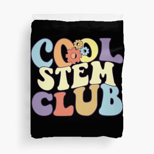 Cool STEM Club I Love Math Proud Stem Teacher Duvet Covers