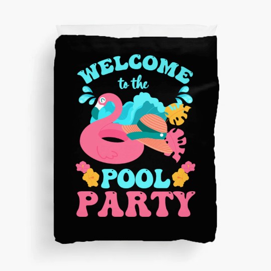 Party Party Monster Vacation Cool Duvet Covers