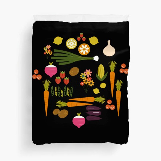 Vegetable Herb Garden Duvet Covers
