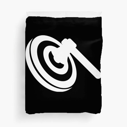Axe Throwing Bullseye Target Hatchet Tomahawk Duvet Covers
