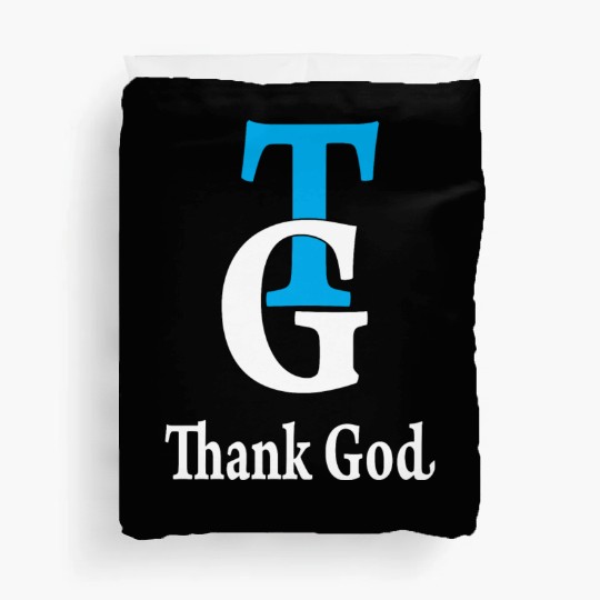 Thank God TG Love Jesus Christian Christmas Duvet Covers