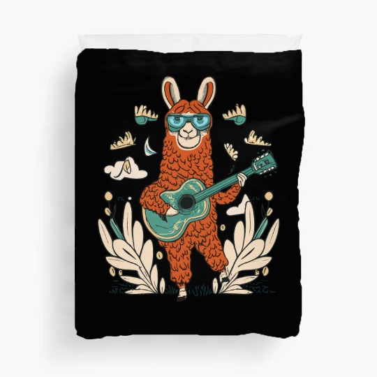 llama song Duvet Covers