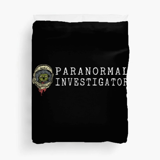 Ghost Hunting Paranormal Investigator Duvet Covers
