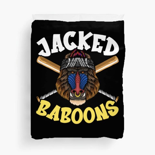 Baboon Monkey Lover Wildlife Animal Zookeeper Duvet Covers