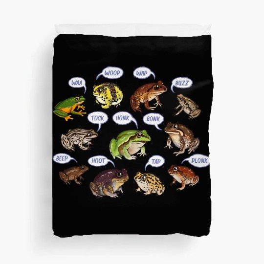 Frog Love Songs Duvet Covers