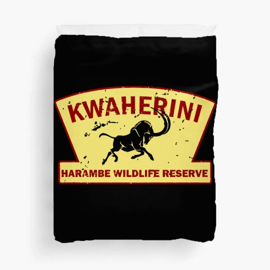 Kwaherini Harambe Wildlife Reserve Duvet Covers