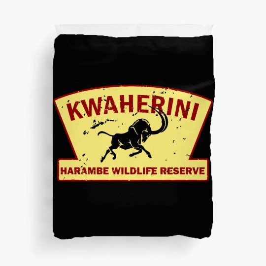 Kwaherini Harambe Wildlife Reserve Duvet Covers