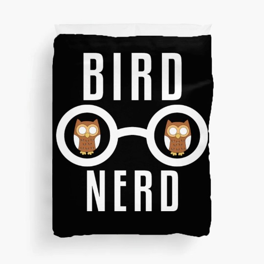 Bird Nerd Duvet Covers