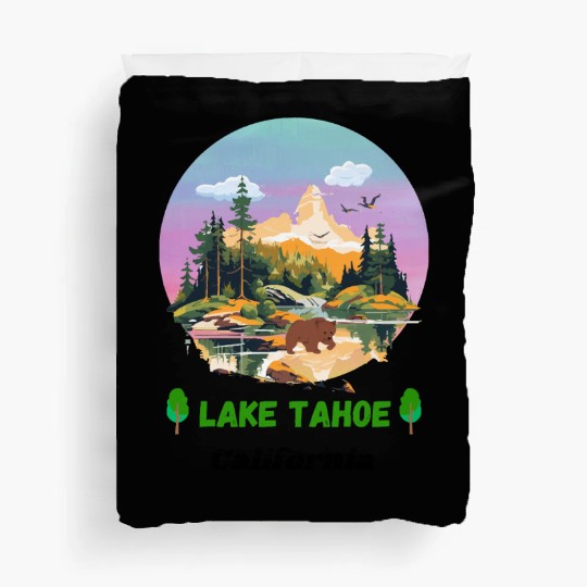 Lake Tahoe California Duvet Covers