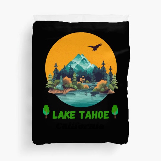 Lake Tahoe California Duvet Covers