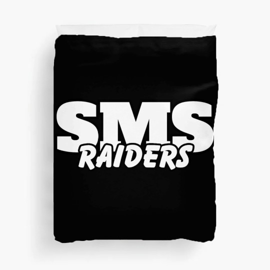 SMS Raider spirit wear and game day wear Duvet Covers