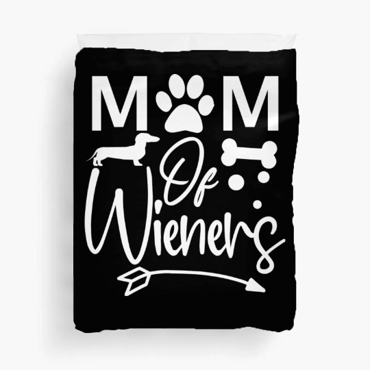 Dog Lover Gift Mom Of Wieners Dachshunds Duvet Covers