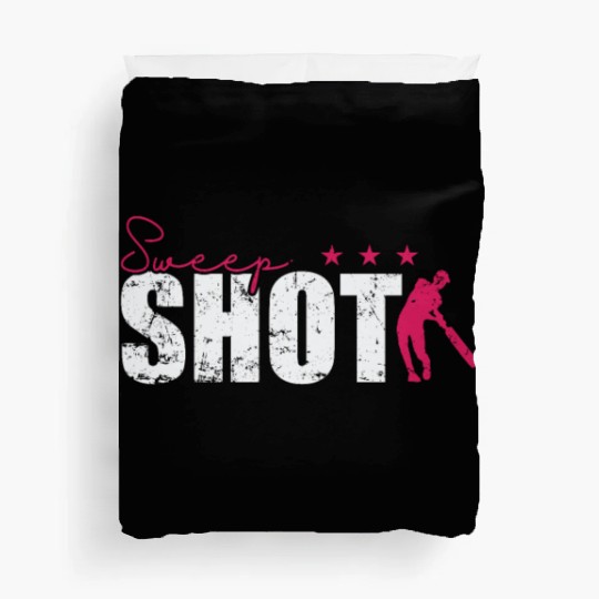 Sweep Shot Cricket Duvet Covers