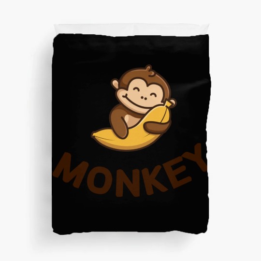 Monkey banana Duvet Covers