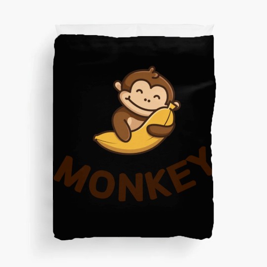 Monkey banana Duvet Covers
