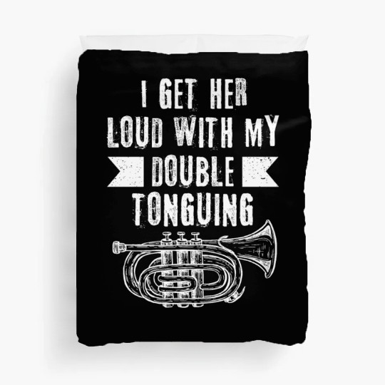 Mellophonist Musical Instrument Orchestra Duvet Covers