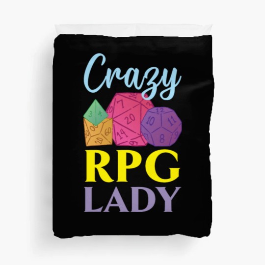 Role Playing Game Video Game Player Gamer Gaming Duvet Covers