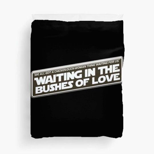 Bushes Of Love Brown Duvet Covers