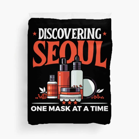 K-Beauty Skincare Oppa Korean Beauty South Korea Duvet Covers