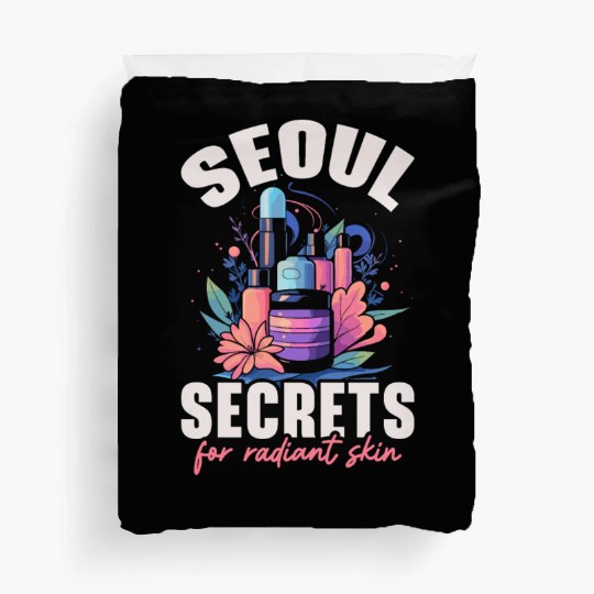 K-Beauty Skincare Oppa Korean Beauty South Korea Duvet Covers