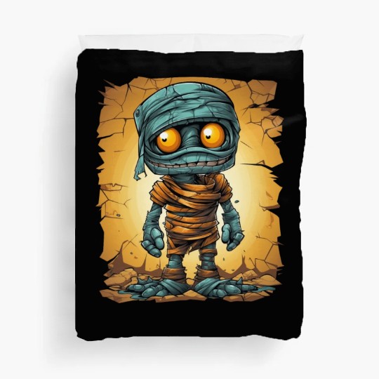 Halloween Spooky Cartoon Mummy Duvet Covers