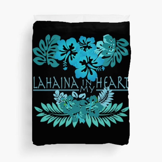 Lahaina in my Heart Duvet Covers