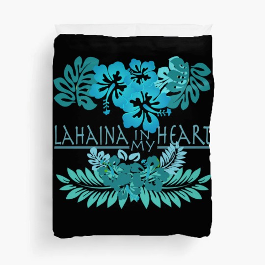 Lahaina in my Heart Duvet Covers