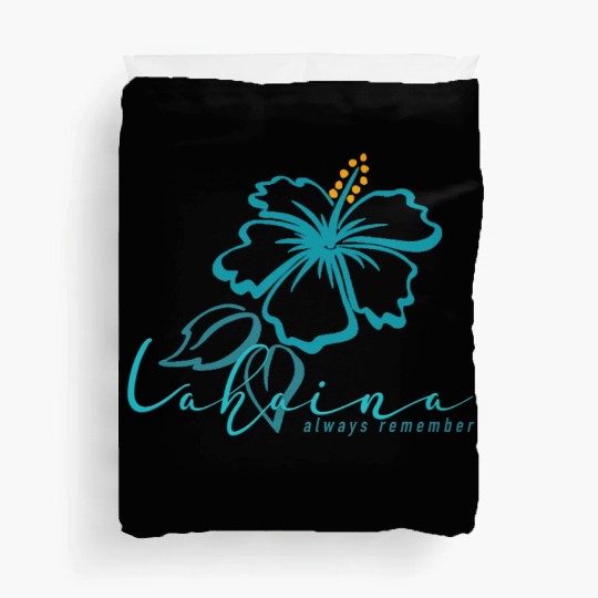Blue Hibiscus: Lahaina - Always Remember Duvet Covers