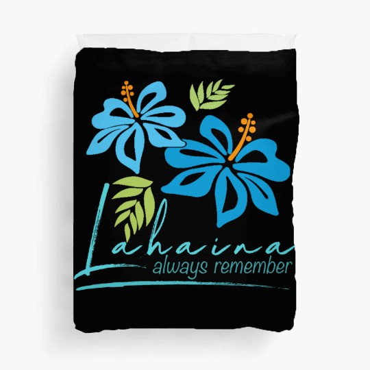 Hawaiian Hibiscus: Lahaina - Always Remember Duvet Covers