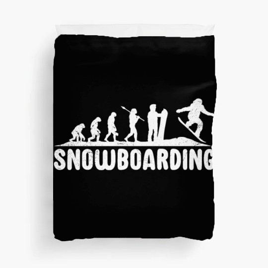 Evolution Snowboarding Snowboarder Duvet Covers