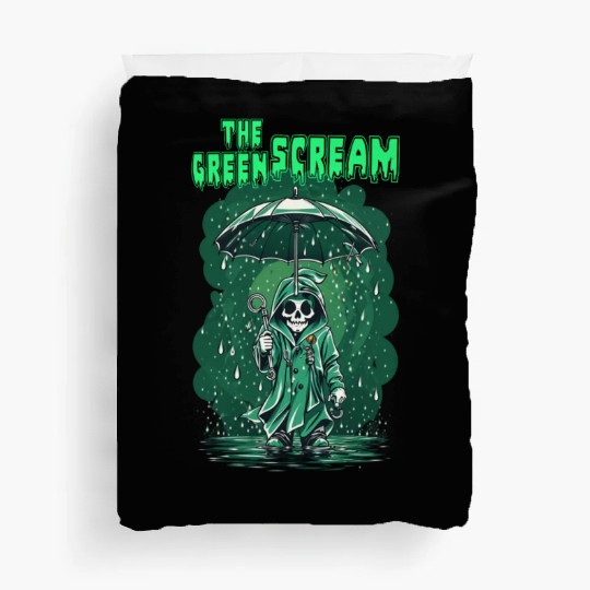 The Green Scream Duvet Covers