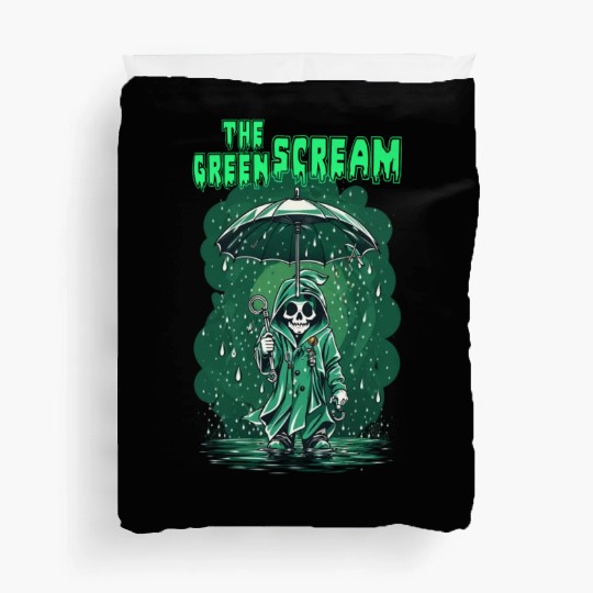 The Green Scream Duvet Covers