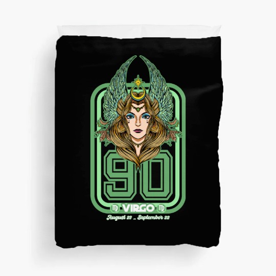 Virgo Born in 1990 Zodiac star sign horoscope Astr Duvet Covers