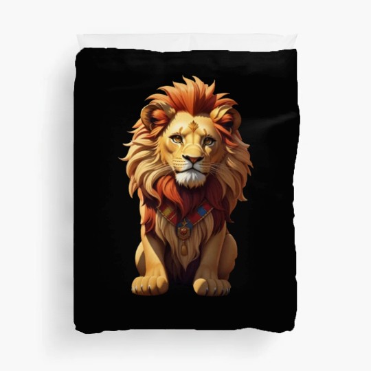 Lion art design Duvet Covers