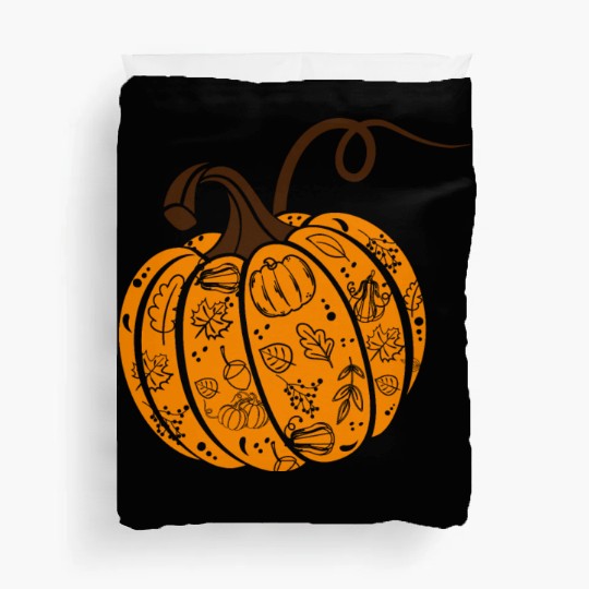 Halloween, Pumpkin, Fall, Thanksgiving Duvet Covers