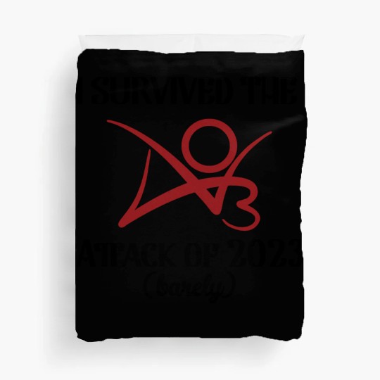 I Survived The AO3 Attack of 2023 barely Duvet Covers