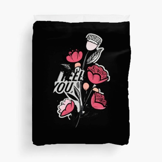 Flower Colorful Summer Palms Duvet Covers Design Vibes