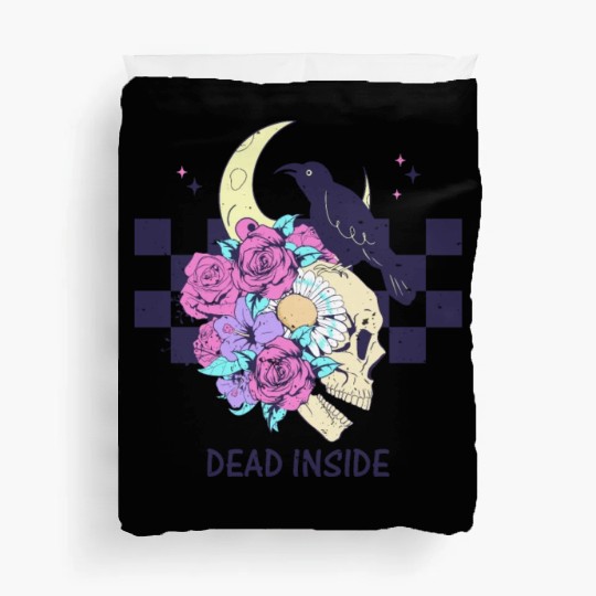 "Dead Inside" Halloween Duvet Covers