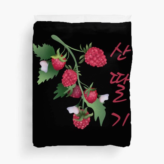 Korean Raspberry Duvet Covers