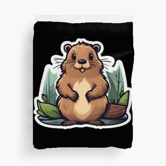 Eager Beavers Duvet Covers